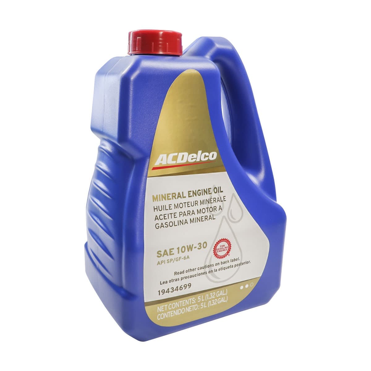 Aceite para motor ACDelco mineral SAE 10W-30 5 L