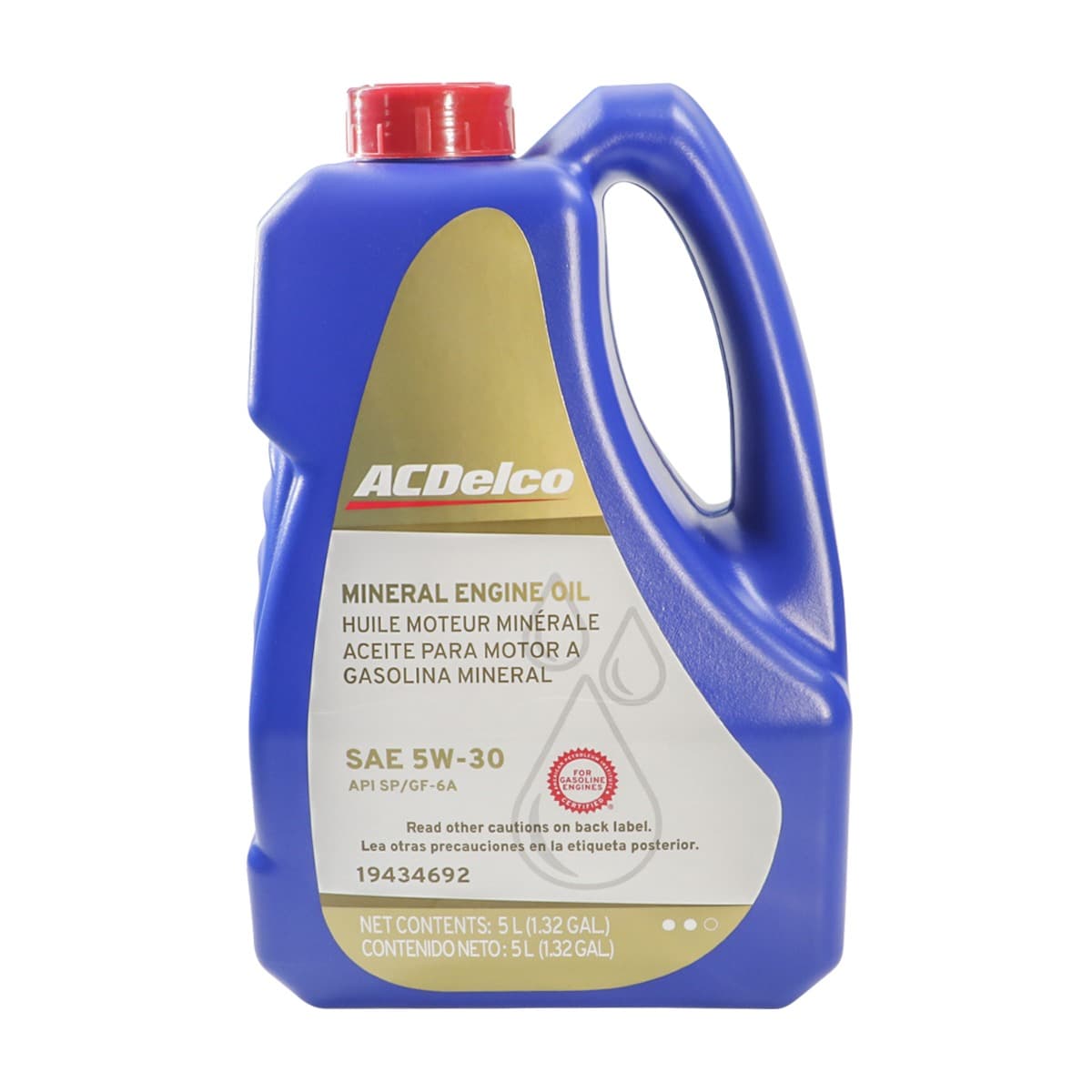 ACDelco aceite para motor gasolina mineral SAE 5W-30 5 L