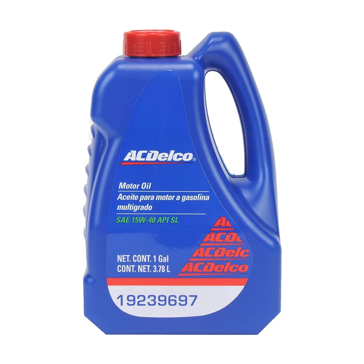 Aceite para motor a gasolina ACDelco SAE 15W-40 API SL 3.78 L